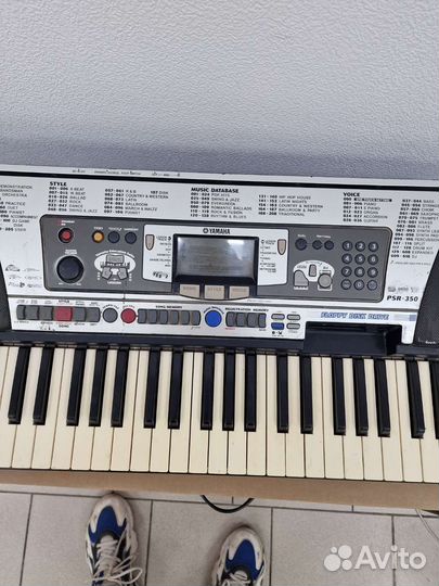 Yamaha psr 350 синтезатор