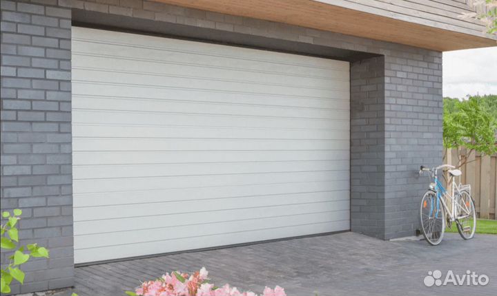 Гаражные ворота алютех