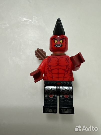 Lego минифигурка Flame Thrower nex003