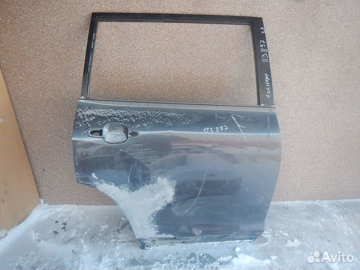 Дверь задняя правая Toyota Highlander