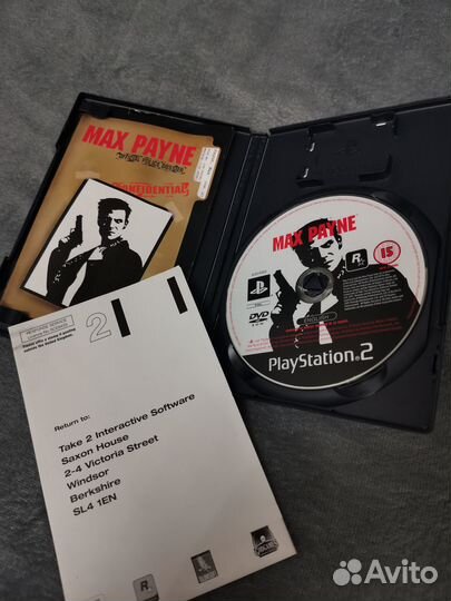 Max Payne для PS2 - лицензия