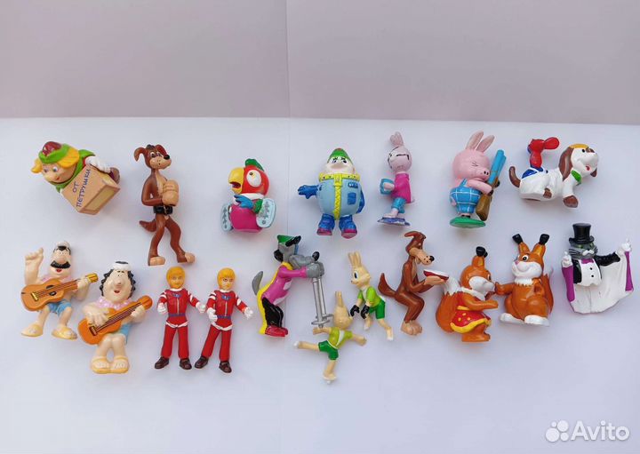 Игрушки и детали от Ландрин (некомплект)