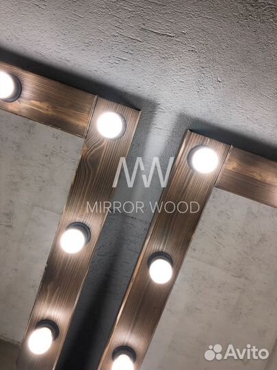 Гримерное зеркало с подсветкой