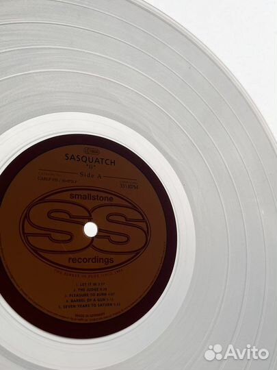 Sasquatch - II LP ltd clear 180g
