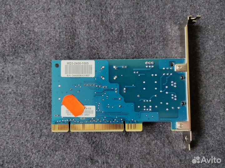 Dial-up факс модем Zyxel omni 56K PCI Plus