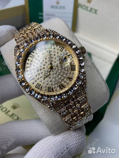 Часы Rolex pearlmaster с камнями