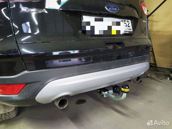Фаркоп на Ford Kuga 2013- с оцинкованным шаром