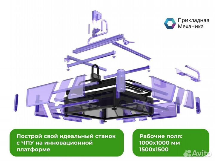 Фрезерный станок с чпу по дереву Plybot