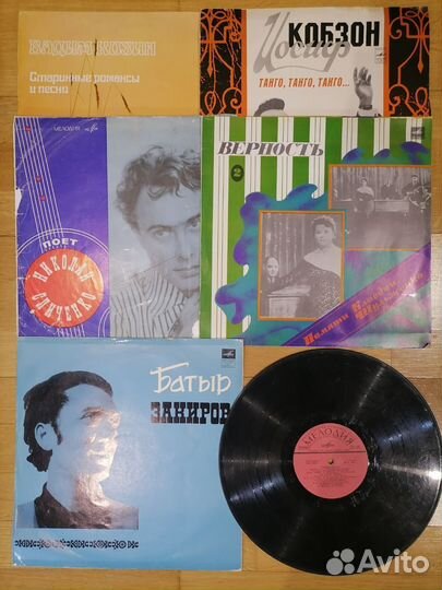 Виниловые пластинки СССР