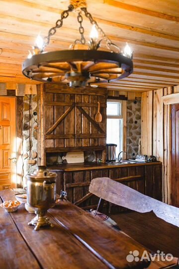 Баня на дровах. Волшебная живая баня