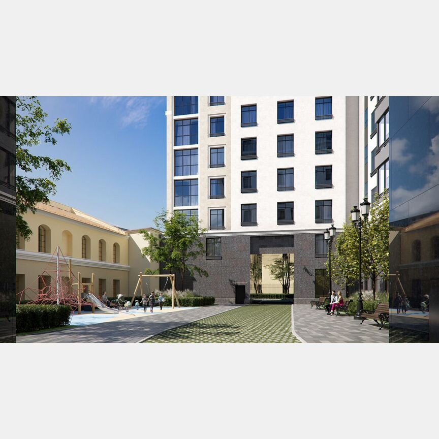 2-к. квартира, 73 м², 4/9 эт.