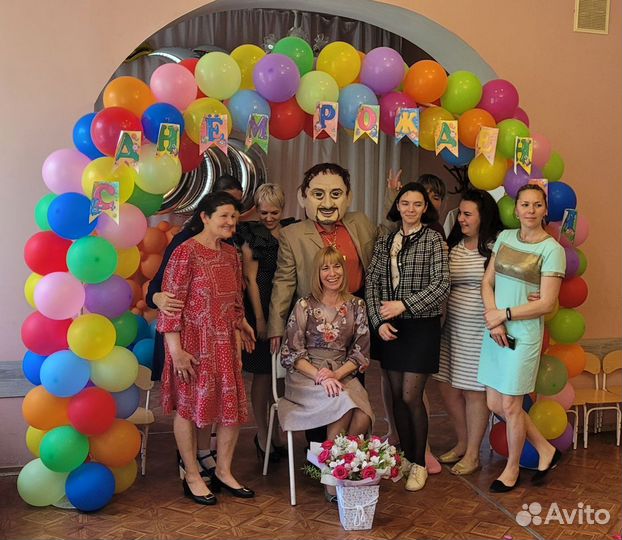 Ростовая кукла голова Стаса Михайлова