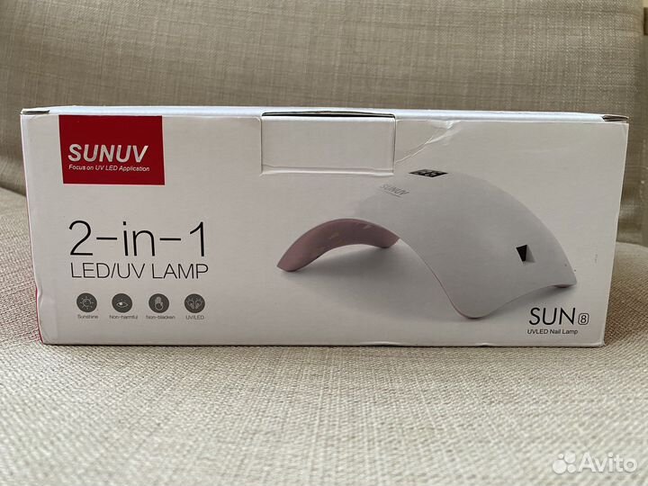 Led лампа для маникюра Sun Uv 8 Smart 2.0