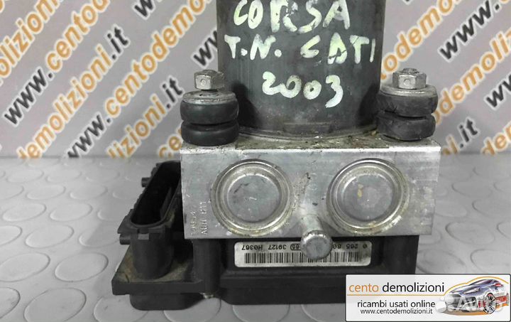 Блок управления абс, 0265231366 Opel Corsa C