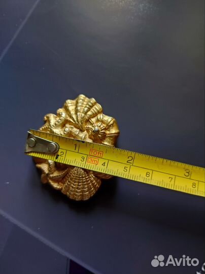 Ракушка брошь Agatha