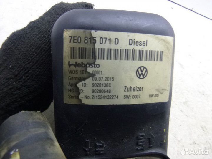 Отопитель автономный Volkswagen transporter T6 201