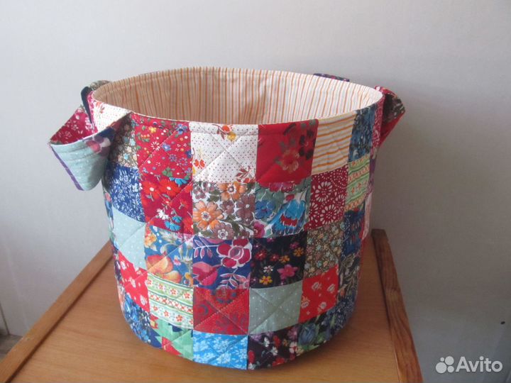 Корзина текстильная handmade