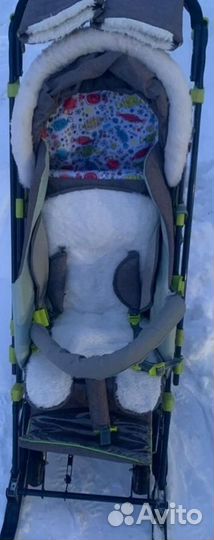 Санки коляска ника 7 8