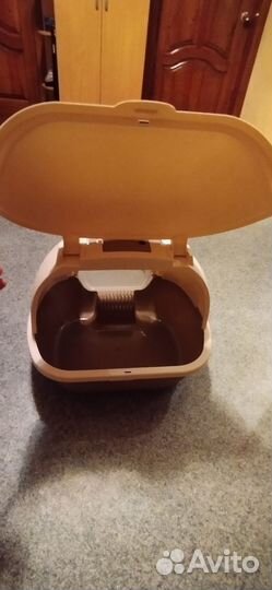 Лоток домик для кошек с фильтром