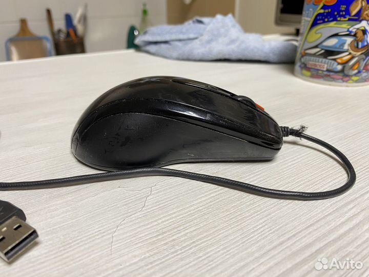 Игровая мышь a4tech x-7 (x-710BK) оптическая