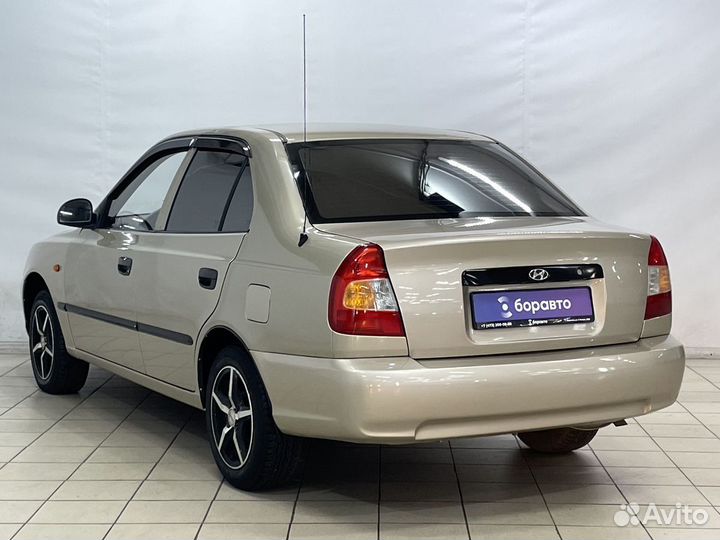 Hyundai Accent 1.5 МТ, 2004, 248 101 км