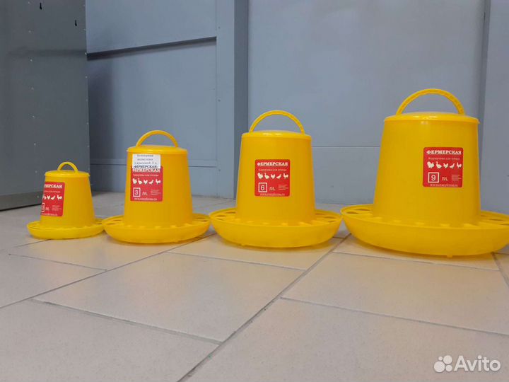 Кормушки для кур и другой с/х птицы