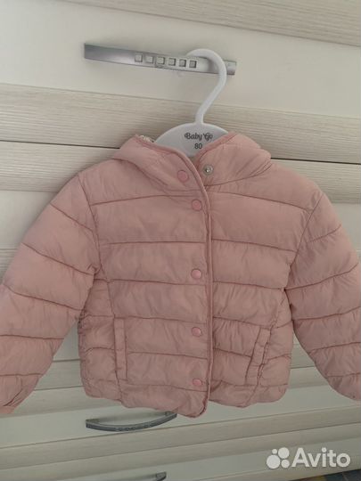 Куртка для девочки на весну 80 86