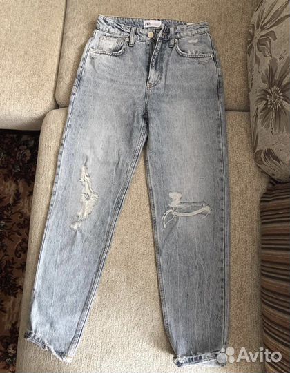 Джинсы zara 34