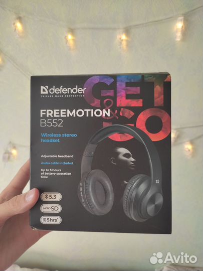 Беспроводные наушники freemotion B552