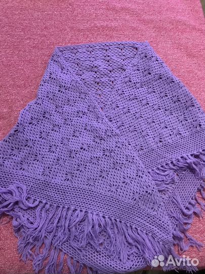 Шаль ручной работы