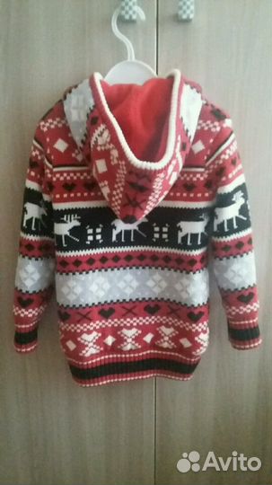 Утепленная кофта