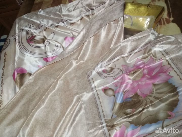 Постельное белье шелк, новое