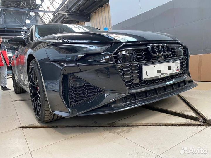 Audi A6 C8 бампер RS6 стиль