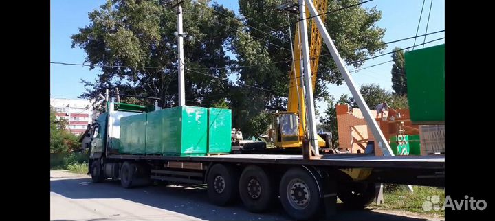 Газоблок 200х250х648