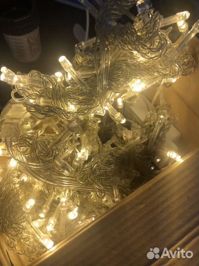 Гирлянда бахрома 2м (16*8*9 см)