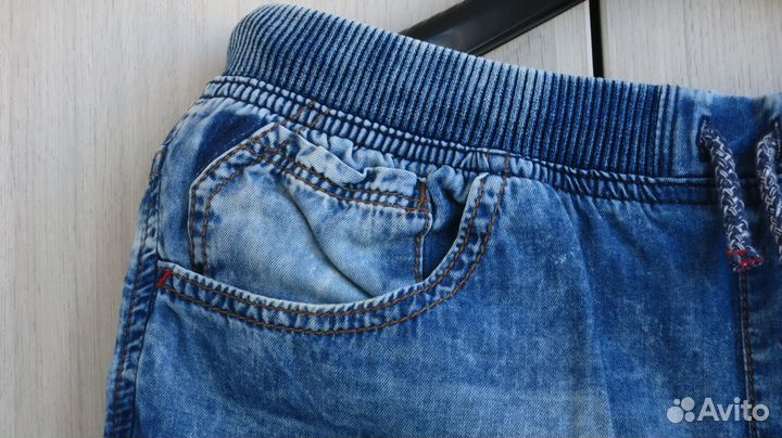 Джинсовые шорты Zara на мальчика 13-14 (164)