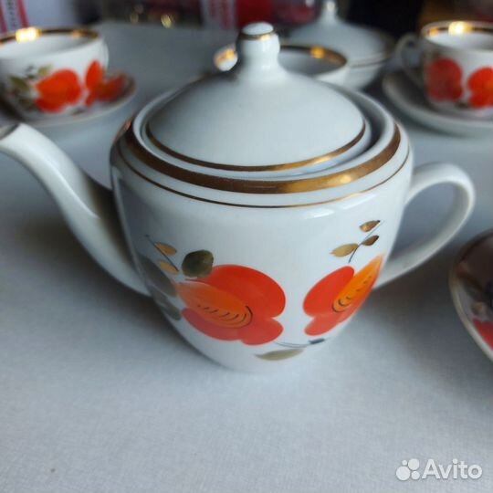 Сервиз чайный Полонский фарфоровый завод