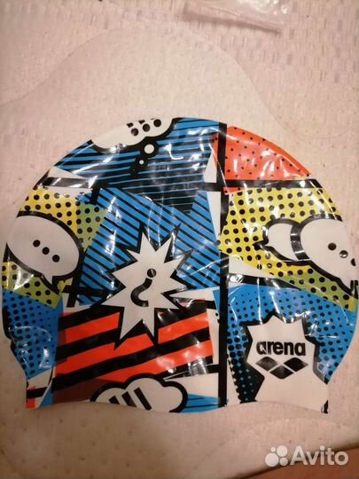Шапка для плавания arena