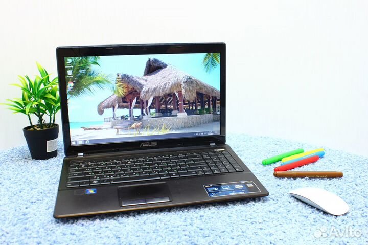 Игровой ноутбук Asus на AMD A4