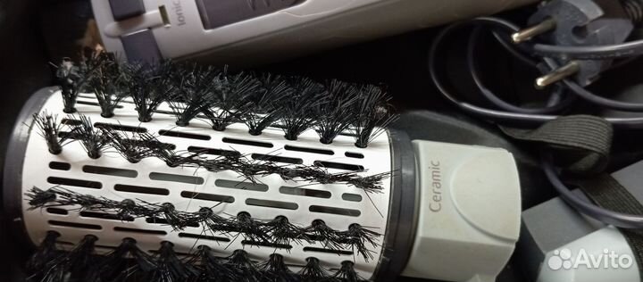 Фен щетка вращающаяся babyliss