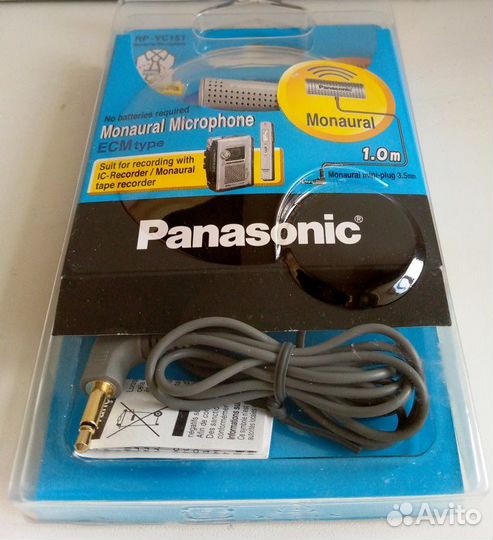 Микрофон Panasonic RP-VC151