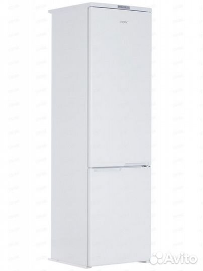 Холодильник B белый