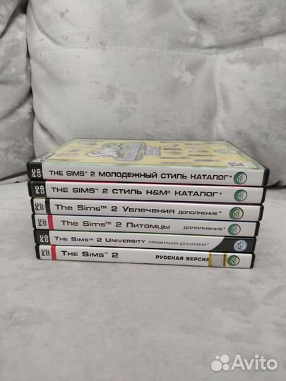 Диски The Sims 2