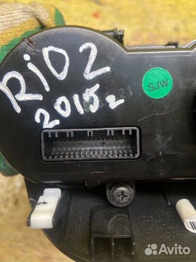 Блок управления климат-контролем Kia Rio G4FA 2015