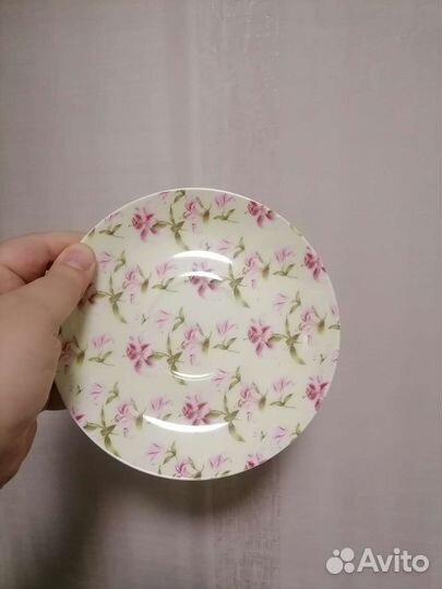 Набор чайный/кофейный Фарфор 3 предмета