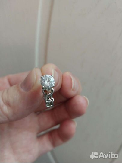 Серебряные серьги