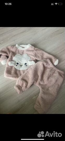 Детские вещи пакетом 68 74 на девочку