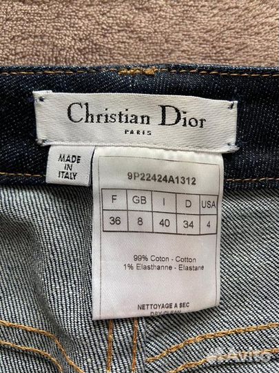 Джинсы christian Dior