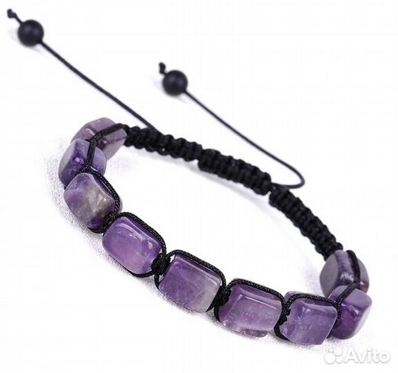 Винтажные браслеты из аметиста (Brazil)