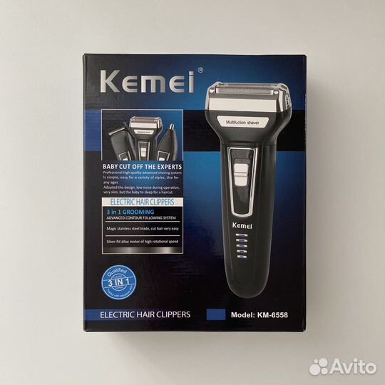 Электробритва тример Kemei KM-6558